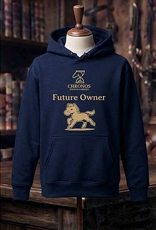 Chronos Thoroughbreds Future Owner kids hoodie
